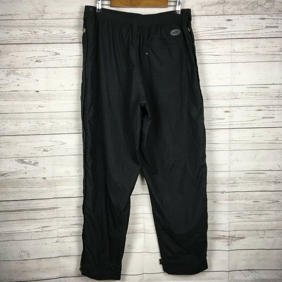 Adidas Mens PatnsL/G 36x32 Black Climashell Active Casual Full Side Zipper